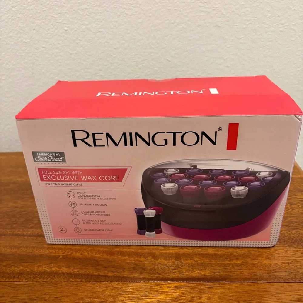 NEW Remington H5600 Ionic Conditioning Hair Setter Purple Wax Core 20 Rollers - Picture 4 of 9